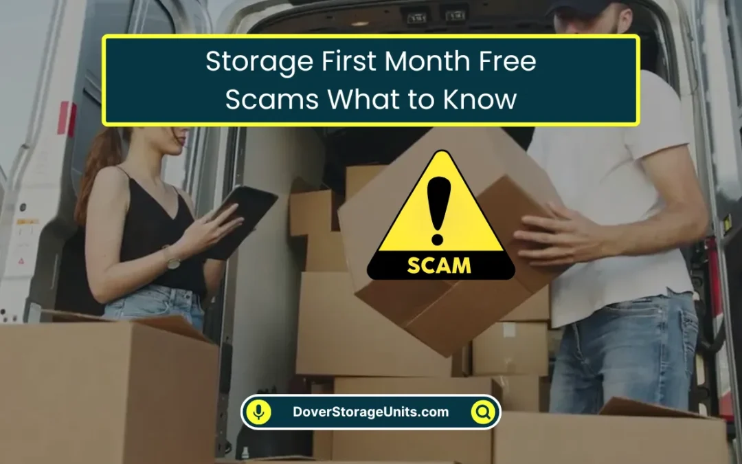 Storage First Month Free Scams: What to Know (2026)