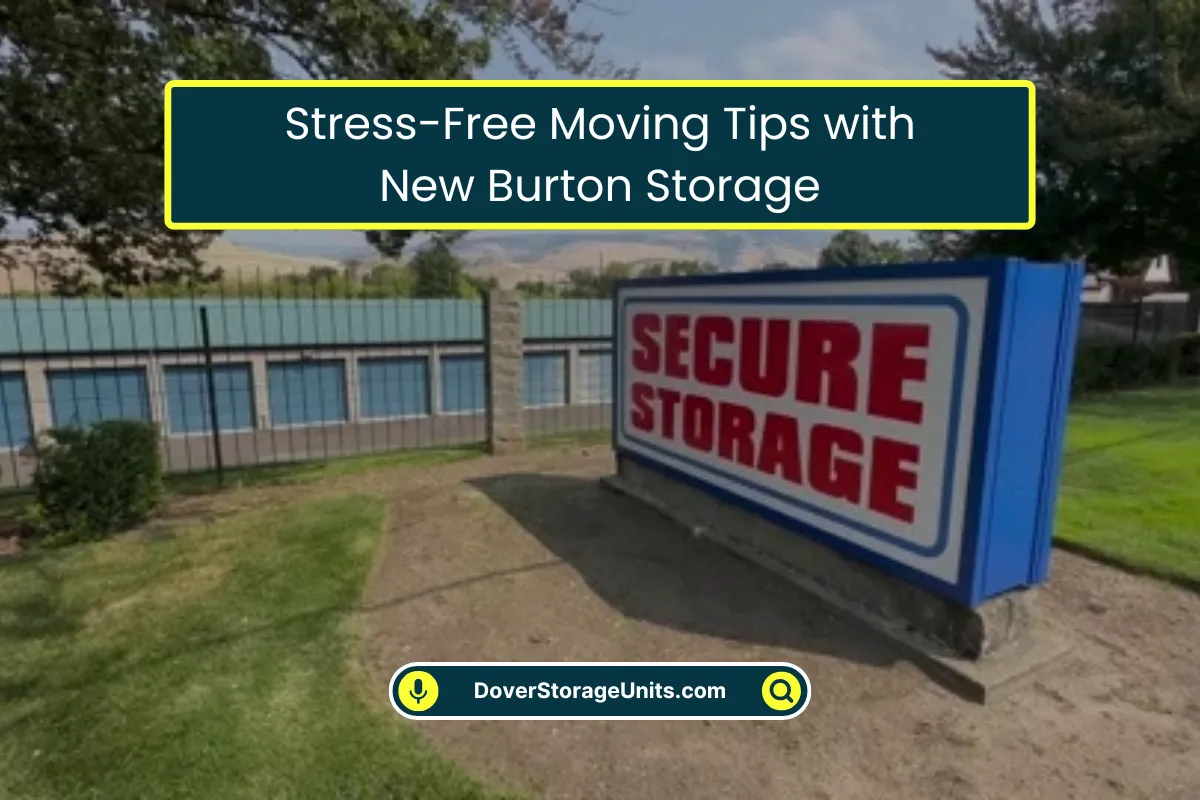 Moving Tips with New Burton Storage
