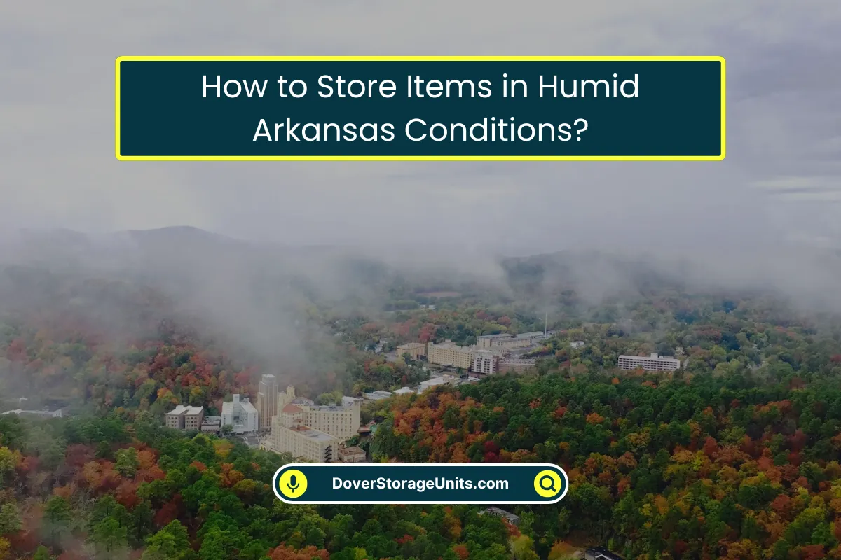 Store Items in Humid Arkansas Conditions
