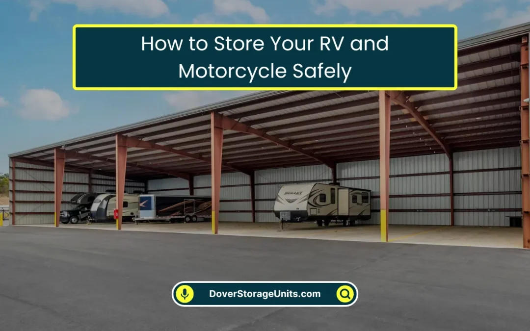 How to Store Your RV and Motorcycle Safely? (2026)