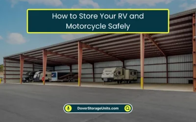 How to Store Your RV and Motorcycle Safely? (2026)