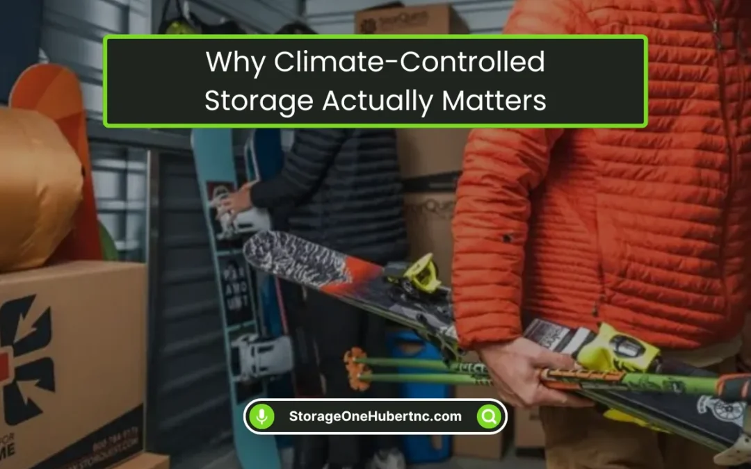 Why Climate-Controlled Storage Actually Matters? (2026)