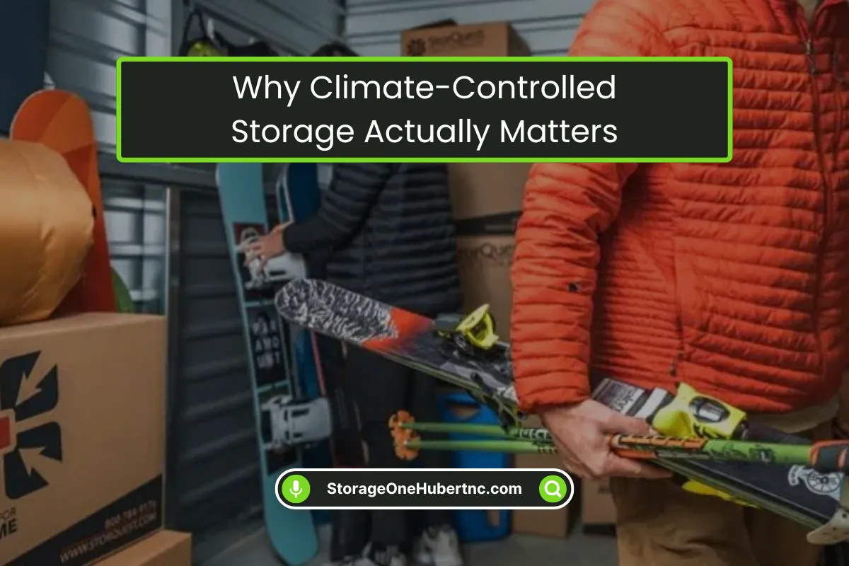 Climate-Controlled Storage Actually Matters