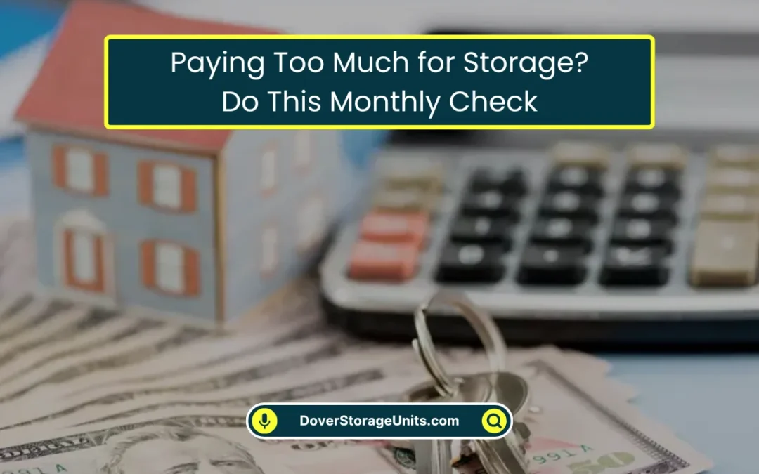 Paying Too Much for Storage? Do This Monthly Check (2026)