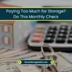 Paying Too Much for Storage Monthly Check